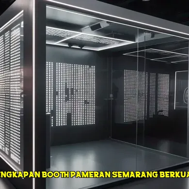 perlengkapan booth pameran semarang berkualitas